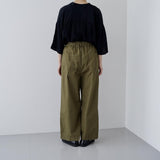 TRAVAIL MANUEL(トラバイユマニュアル)  ミリタリーウェザーノーティカルパンツ（5109）