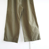 TRAVAIL MANUEL(トラバイユマニュアル)  ミリタリーウェザーノーティカルパンツ（5109）