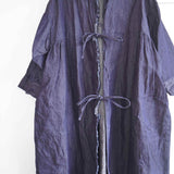 Gauze#(ガーゼ)　ライトデニム　サージカルワンピース（G1147）