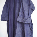 Gauze#(ガーゼ)　ライトデニム　サージカルワンピース（G1147）