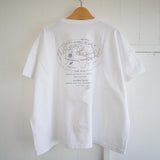 快晴堂(かいせいどう)  半袖GIRL'S Tシャツ （61c-115）　『ポーラールート・サザンルート』