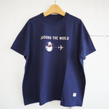 快晴堂(かいせいどう)  半袖GIRL'S Tシャツ （61c-113）　『Come fly with me』