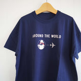 快晴堂(かいせいどう)  半袖GIRL'S Tシャツ （61c-113）　『Come fly with me』