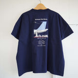 快晴堂(かいせいどう)  半袖GIRL'S Tシャツ （61c-113）　『Come fly with me』