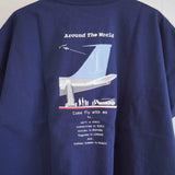 快晴堂(かいせいどう)  半袖GIRL'S Tシャツ （61c-113）　『Come fly with me』