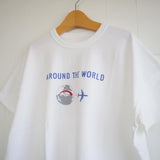 快晴堂(かいせいどう)  半袖GIRL'S Tシャツ （61c-113）　『Come fly with me』