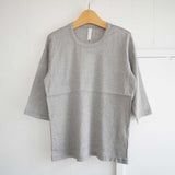 prit(プリット) 　ビワコットン　５分袖クルーネック（P91657）