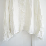 Gauze#(ガーゼ)　ameri　アンティークフリルブラウス（G1160）