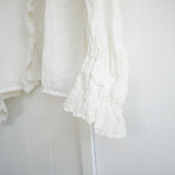 Gauze#(ガーゼ)　ameri　アンティークフリルブラウス（G1160）