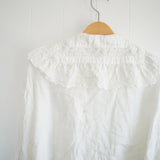 Gauze#(ガーゼ)　ameri　アンティークフリルブラウス（G1160）