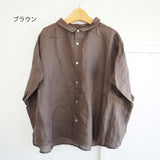 prit(プリット) 　５分袖　レギュラーカラービッグシャツ（P82630）