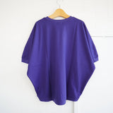 TRAVAIL MANUEL(トラバイユマニュアル)  ミディ天竺カービープルオーバーTシャツ（2048）