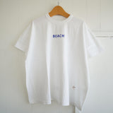 快晴堂(かいせいどう)  海上がり　GIRL'S Tシャツ　WIDE FIT　（62c-106）　BEACH　