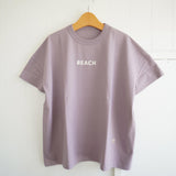 快晴堂(かいせいどう)  海上がり　GIRL'S Tシャツ　WIDE FIT　（62c-106）　BEACH　