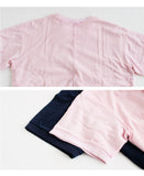 ONES STROKE-  * Pique S / S Big T-shirts (K3524-71) 2 colors