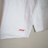 to touch Supima cotton fleece wide T-shirt (plain)