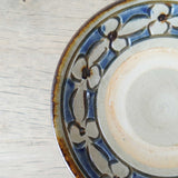 Yachimun Ceramic Art Tamaki 5 inch plate (edge line carving)