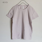 prit 30/1 Recycled uneven thread Tenjiku, TOP heather, crew neck T-shirt (P92081)
