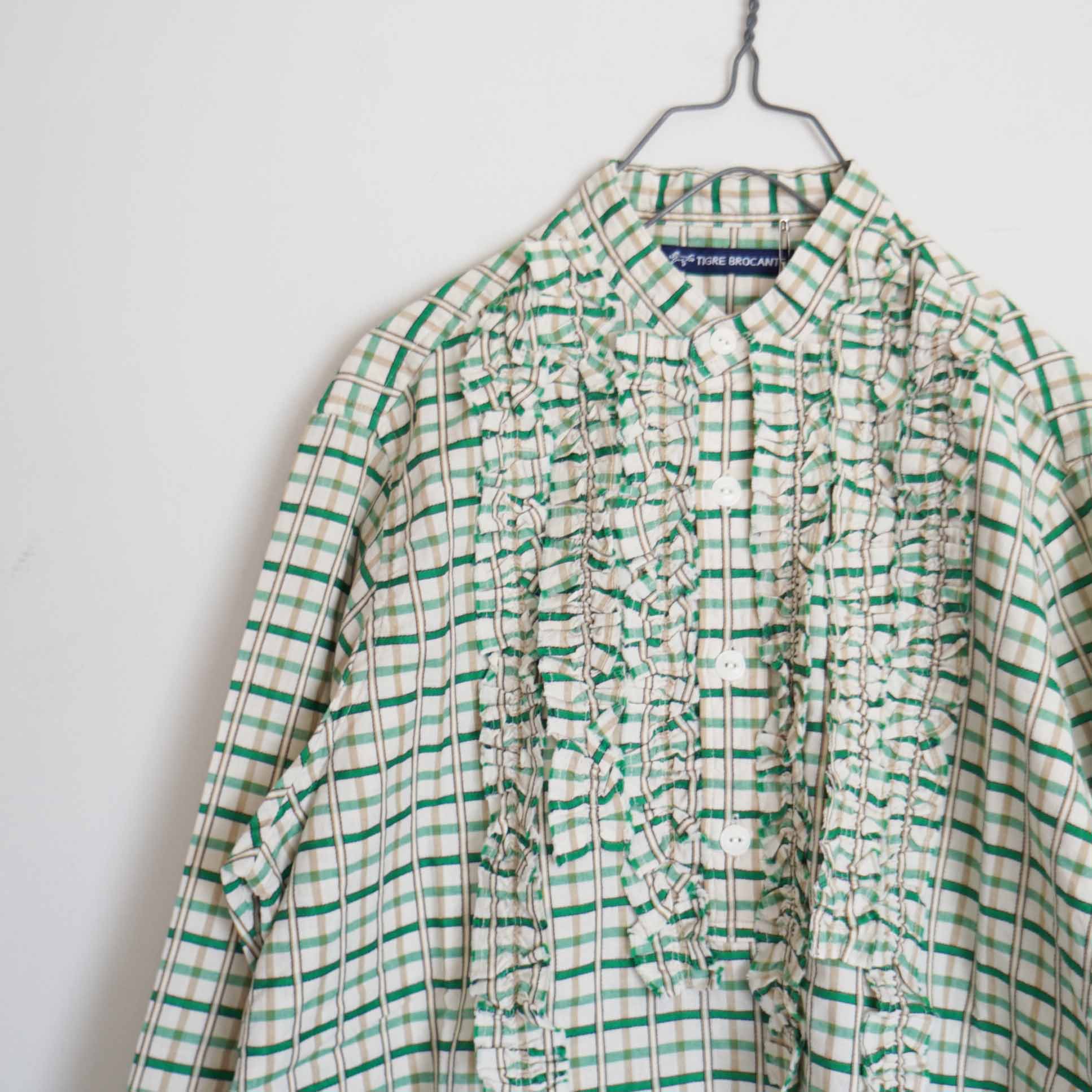 TIGRE BROCANTE(ティグルブロカンテ) プルオーバーフリルロング
