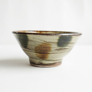 やちむん　saora pottery　 3.5寸マカイ(点打ち)