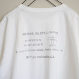 快晴堂(かいせいどう)　 20周年記念リバイバルUNI-Tシャツ　canadian light house(12c-48b)