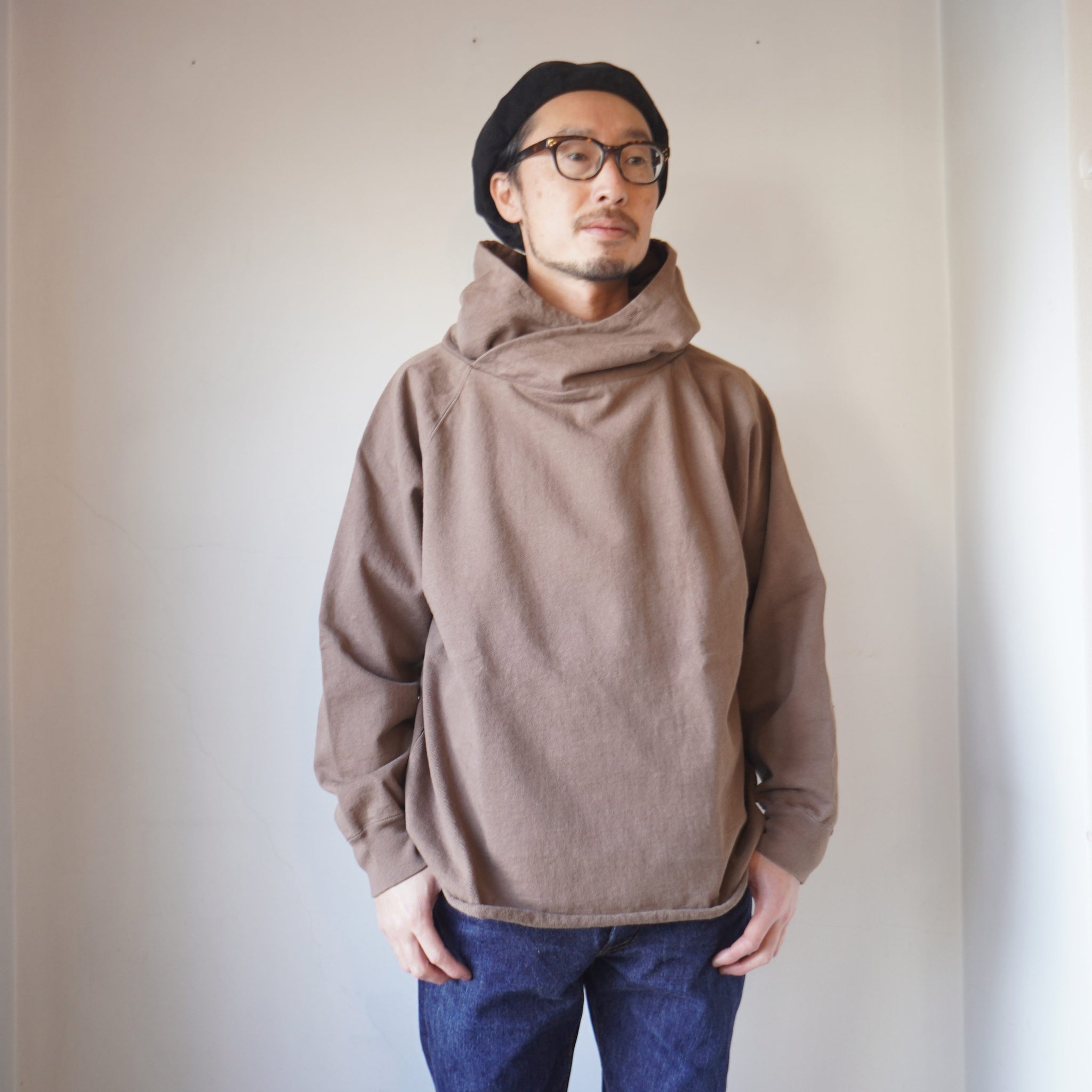 WALLA WALLA SPORT(ワラワラスポーツ) 13oz CROSS NECK P/O HOODIE