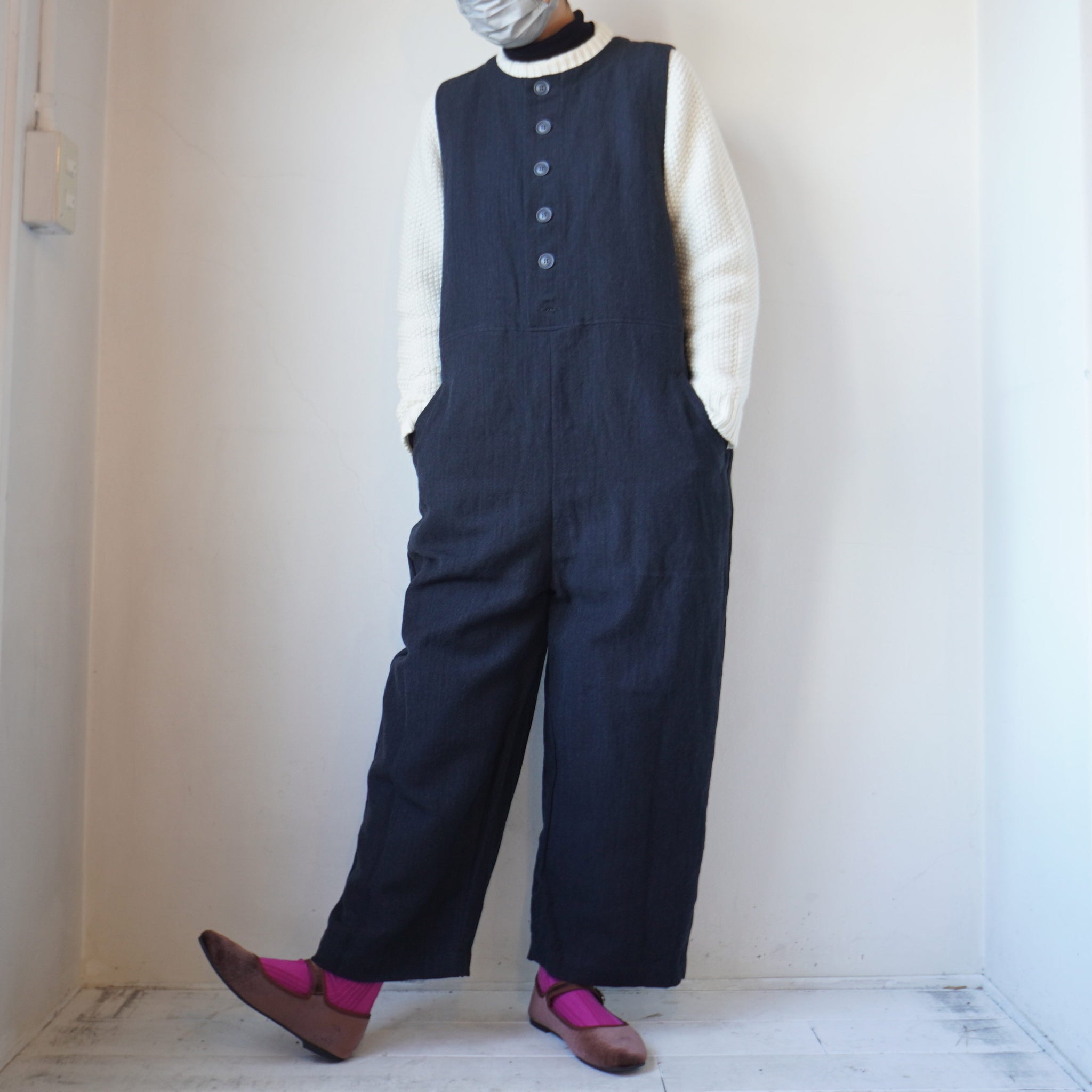 Gauze#(ガーゼ) ワークサロペット（G771） – Rico・リコ出張所