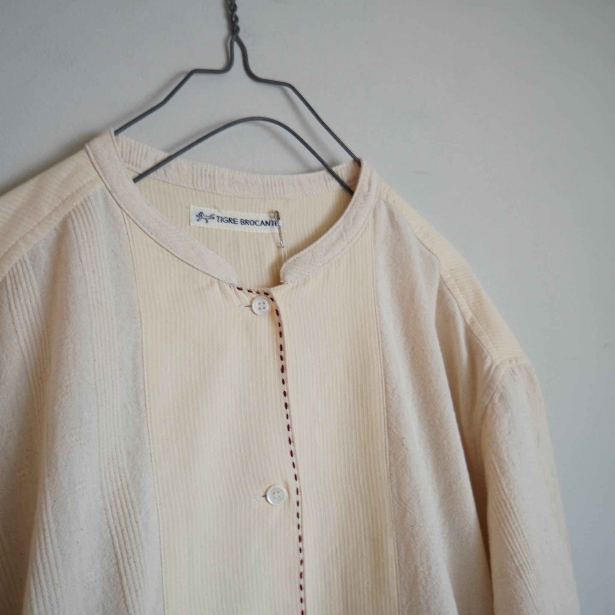 TIGRE BROCANTE(ティグルブロカンテ) ジャガードミックスヨーク