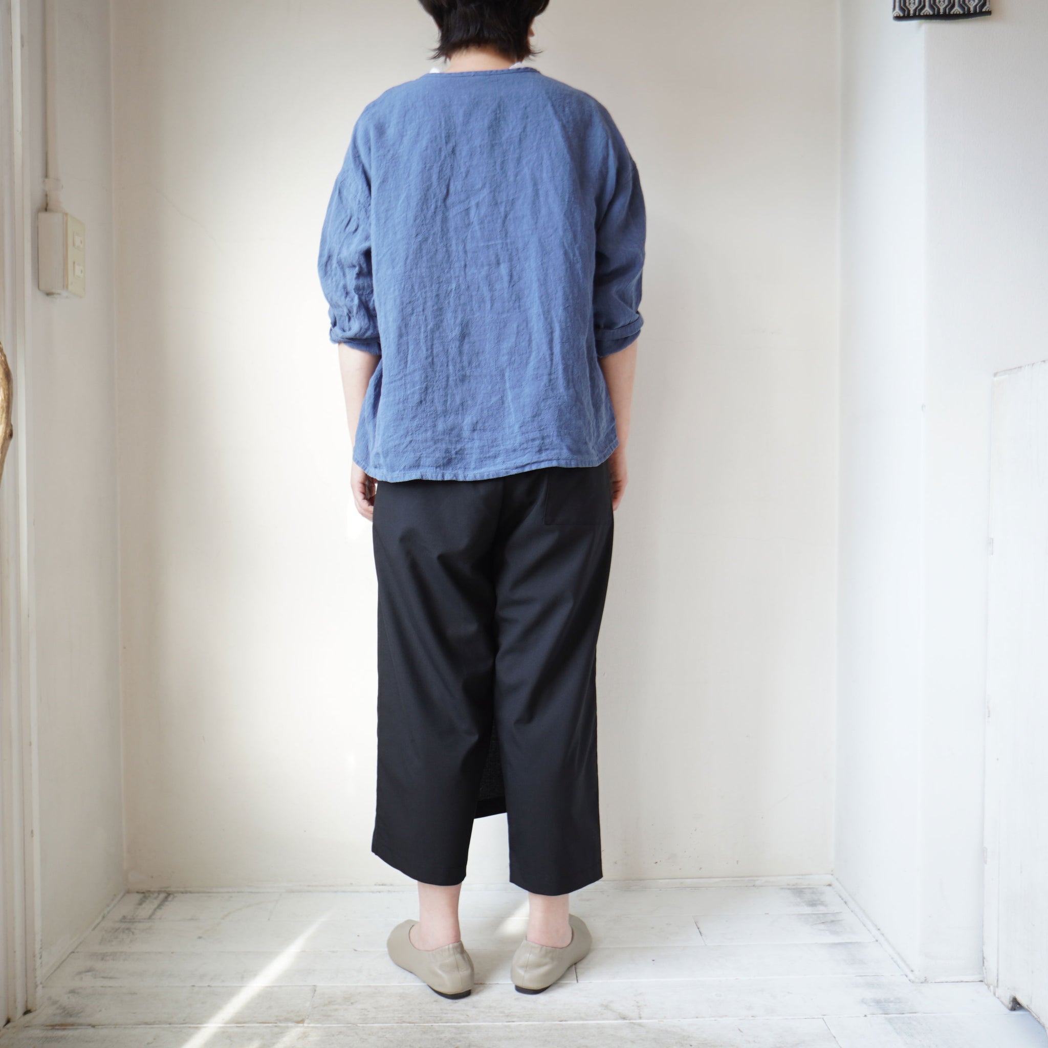 TRAVAIL MANUEL(トラバイユマニュアル) T/Wトロ ラップパンツ