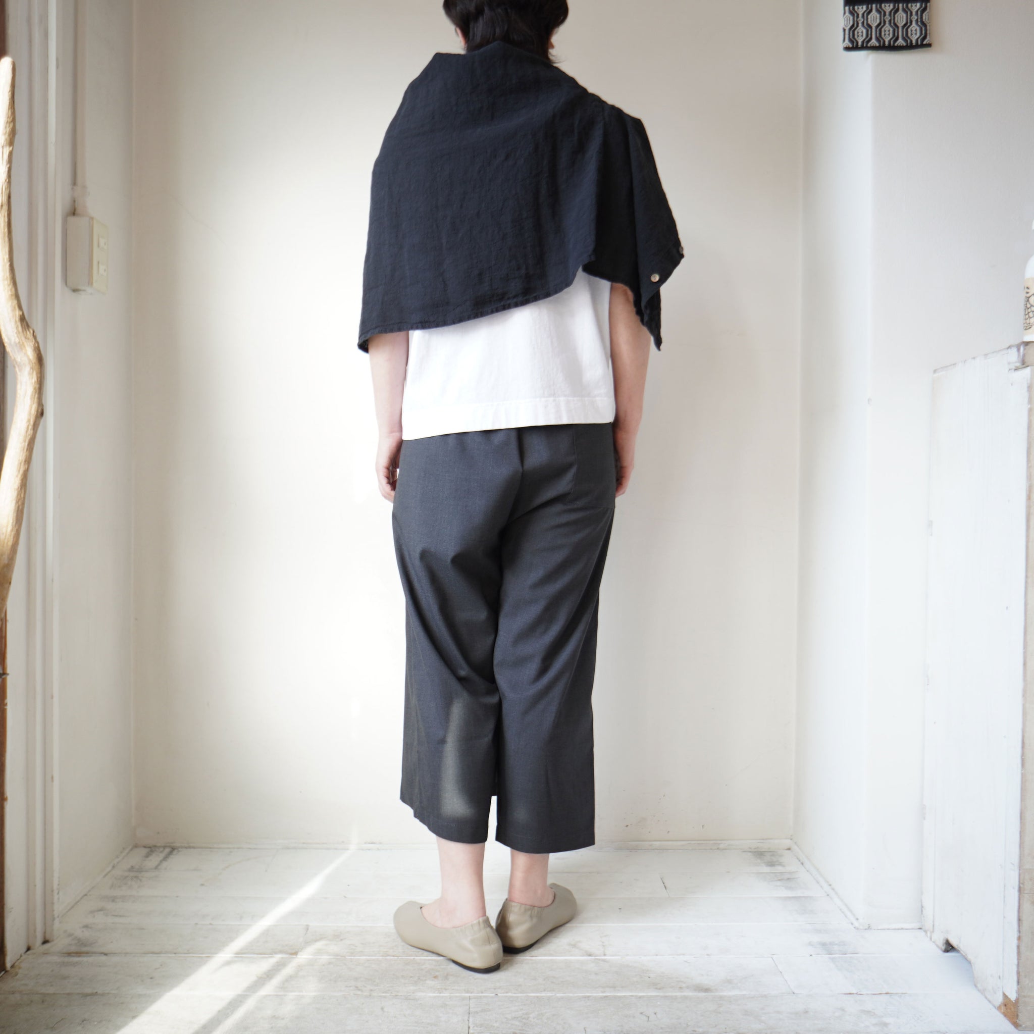 TRAVAIL MANUEL(トラバイユマニュアル) T/Wトロ ラップパンツ