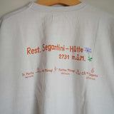 快晴堂(かいせいどう)　 20周年記念リバイバル・ロゴT 半袖Wide-Tシャツ(31c-113)　エーデルワイス