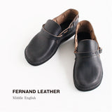 [FERNAND LEATHER] -Fernando leather! Middle English Men